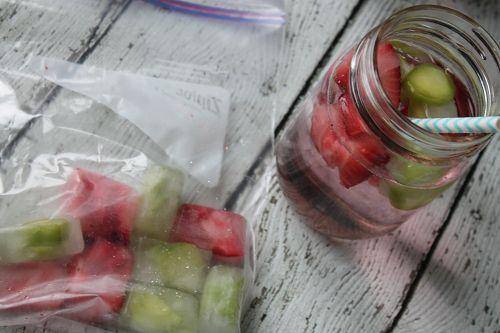 Fruit Ice Cubes