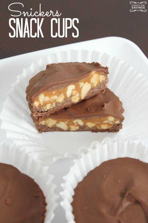 Snickers Snack Cups Recipe