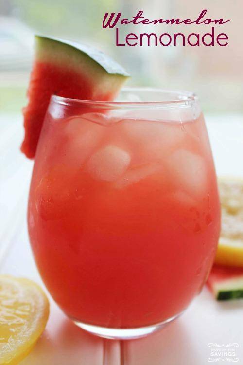 Watermelon Lemonade Recipe!