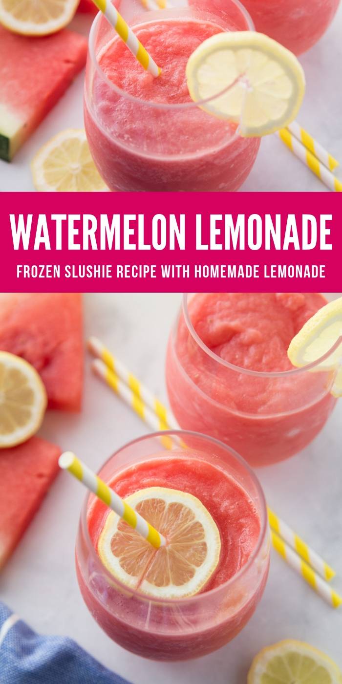frozen watermelon lemonade