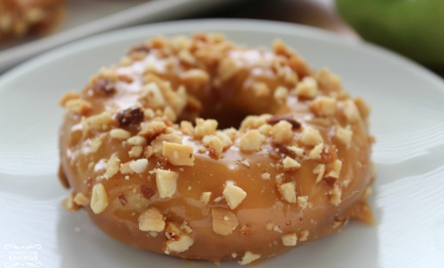 Baked Caramel Apple Donuts Recipe