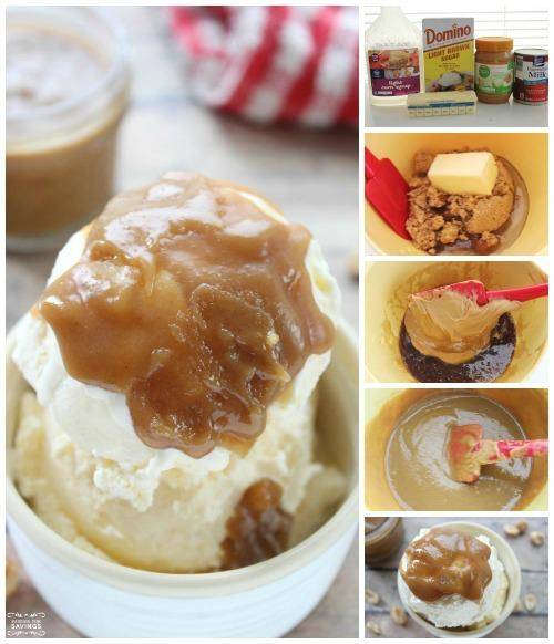 Homemade Peanut Butter Ice Cream Topping Easy Recipe