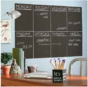 Peel and Stick Chalkboard