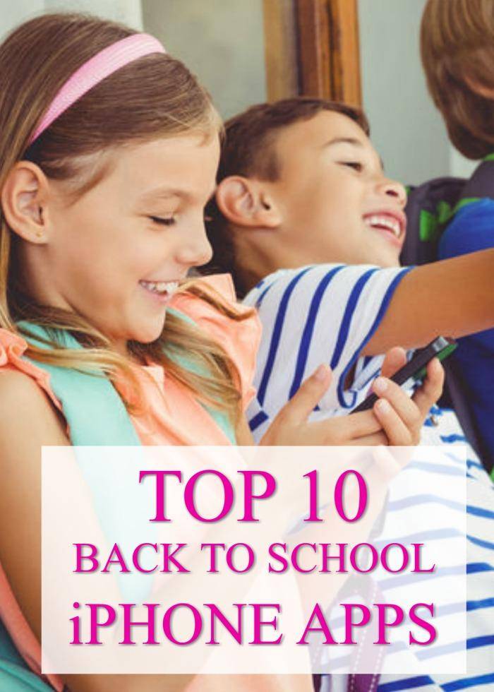 back to school iphone apps for school