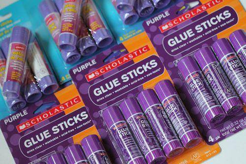 stock up glue sticks