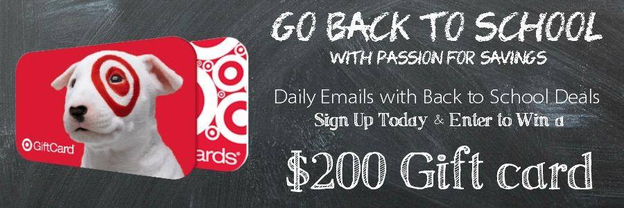 target back to school giveaway