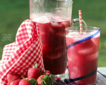 Strawberry Blueberry Lemonade Recipe 1