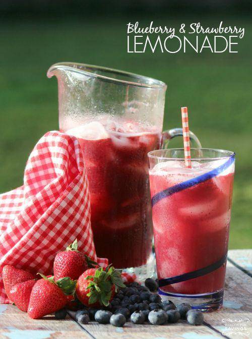 Strawberry Blueberry Lemonade Recipe
