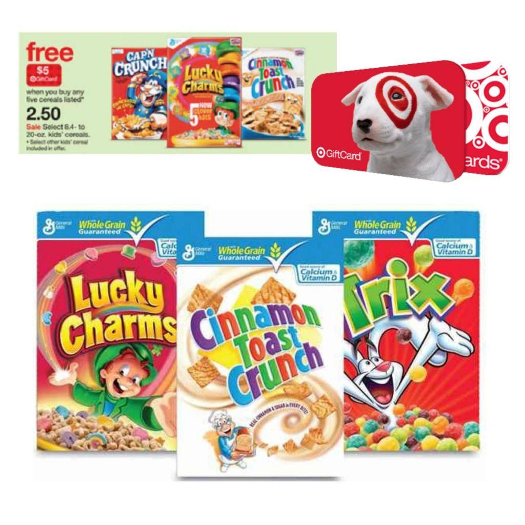 Lucky Charms Cereal Printable Coupon 1 10 Each Target Passion For
