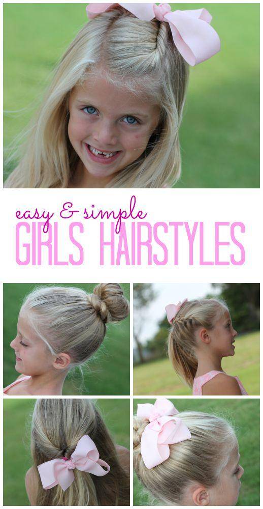 Easy Girls Hairstyles for Back to School