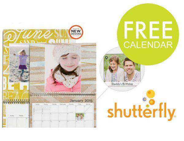 Free Photo Wall Calendar From Shutterfly Free Photo Wall Calendar From Shutterfly