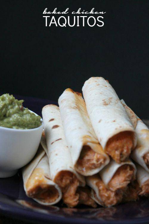 Baked Chicken Taquitos Recipe