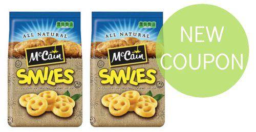 NEW McCain Smiles Printable Coupon - Passion for Savings