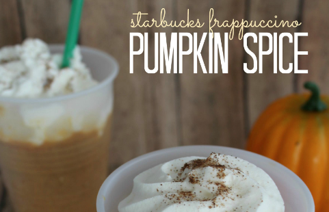 Pumpkin Spice Starbucks Frappuccino Recipe