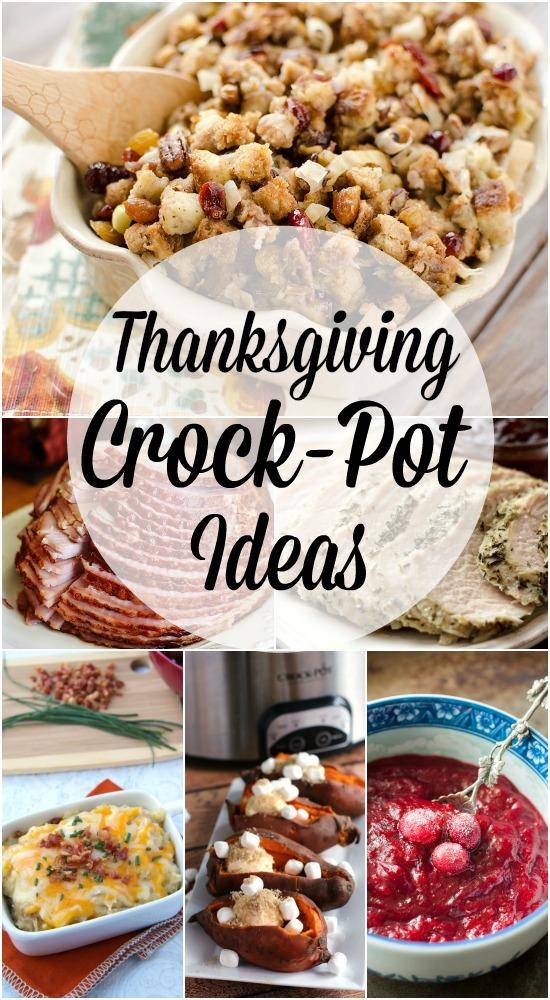 Thanksgiving Crockpot Recipes | Side Dishes & Desserts