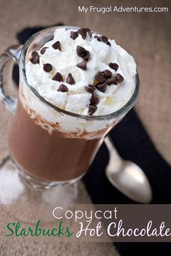 starbucks hot chocolate recipe