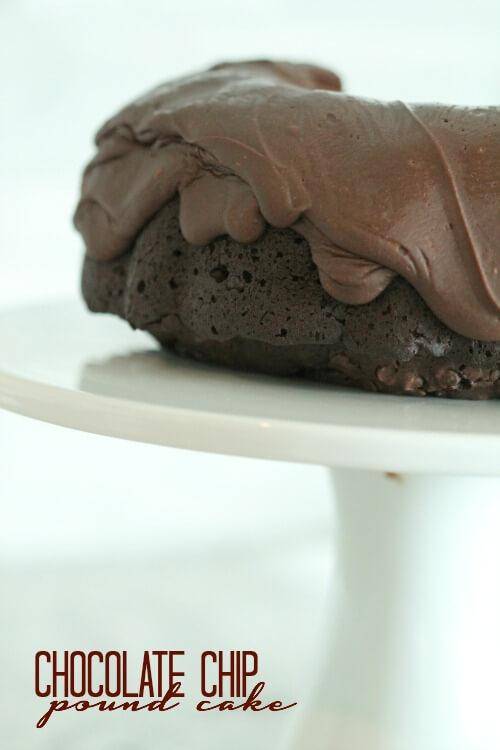 Chocolate Chip Pound Cake