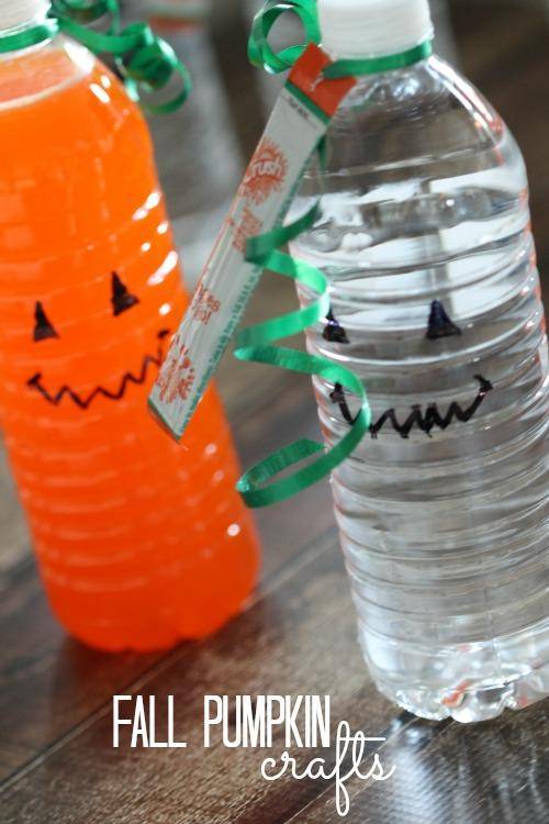 Orange Crush Pumpkins Craft for Halloween and Thanksgiving! Pumpkin Gifts for Kids for Fall and Class Parties!