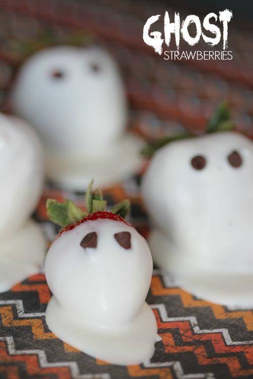 Ghost Strawberries Recipe for Halloween! Easy Party Treats and a Fun Dessert for Holiday Parties!