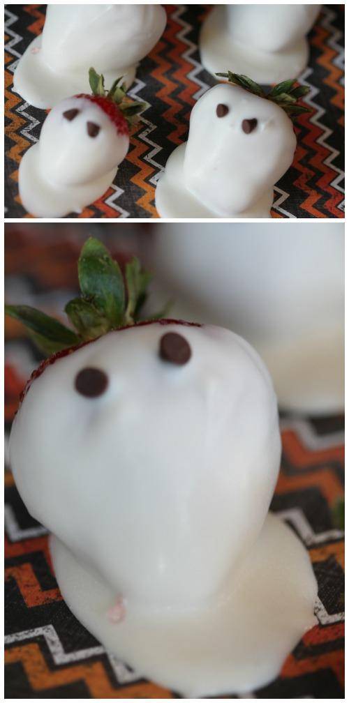 Ghost Strawberries Recipe for Halloween! Easy Party Treats and a Fun Dessert for Holiday Parties!
