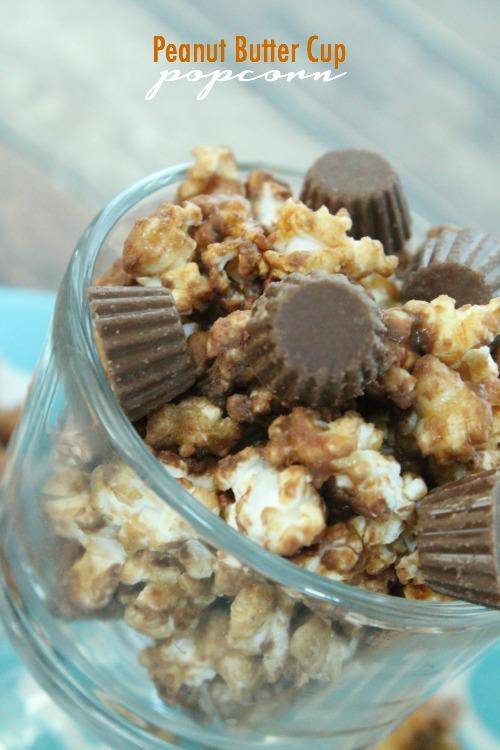 Reese's Popcorn Recipe for Christmas or the Holidays! Easy Dessert or Food Gift Recipe for any occasion!