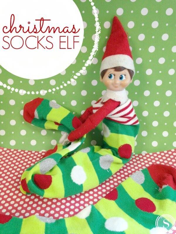 Christmas Socks Elf