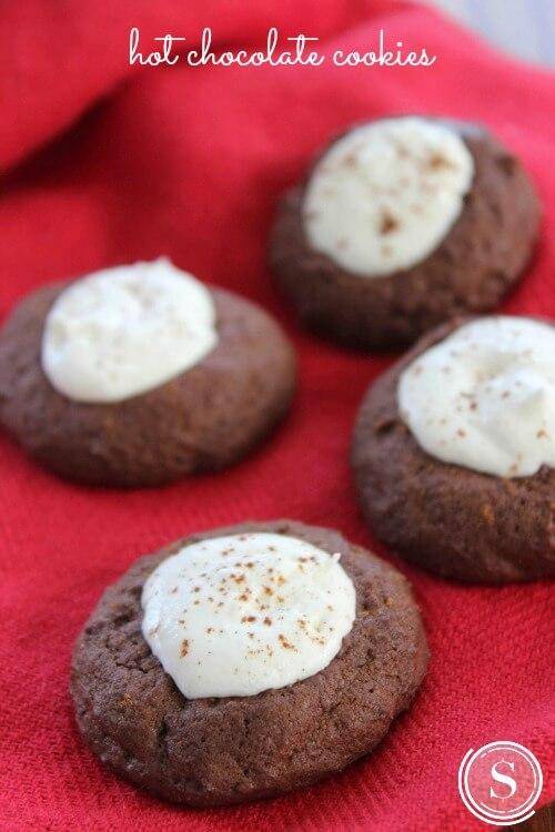 Hot Chocolate Cookies Recipe! Christmas Dessert and Holiday Treat Recipe for Parties!