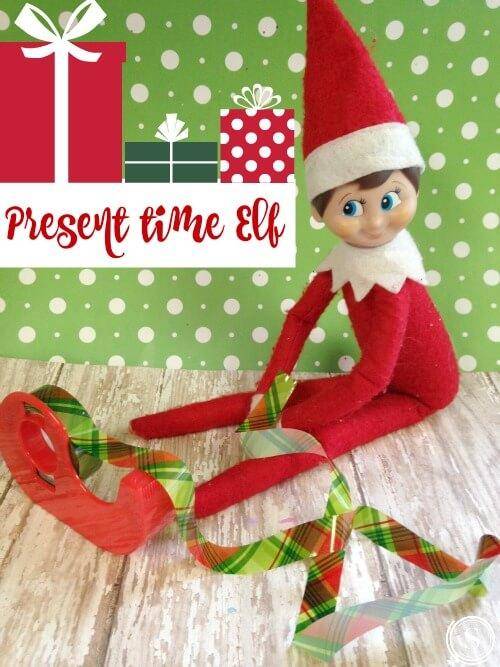 Elf on the Shelf Idea: Present Time Elf! Creative and NEW Ideas for your Christmas Elves! Fun Activities and Crafts for Kids! Family memories to last forever!