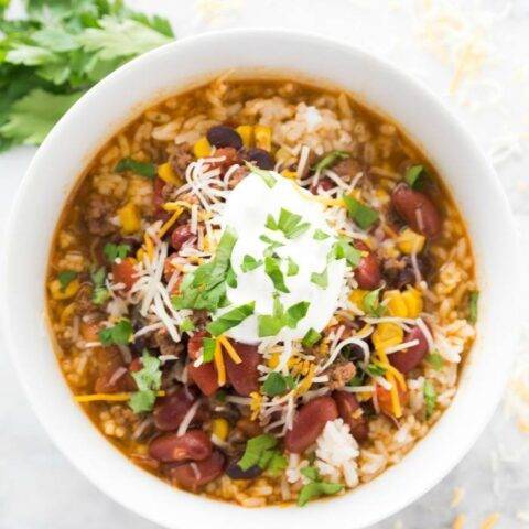 Crockpot Taco Soup Recipe