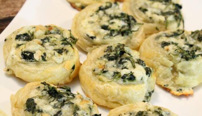 Spinach Roll Ups