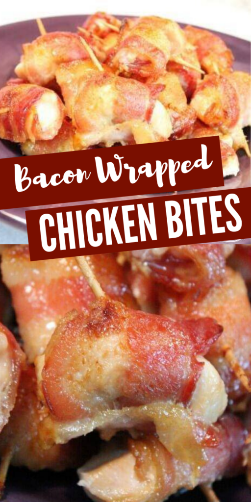 bacon wrapped chicken bites