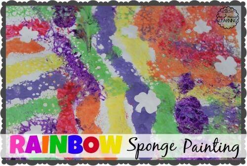 rainbow-sponge-painting