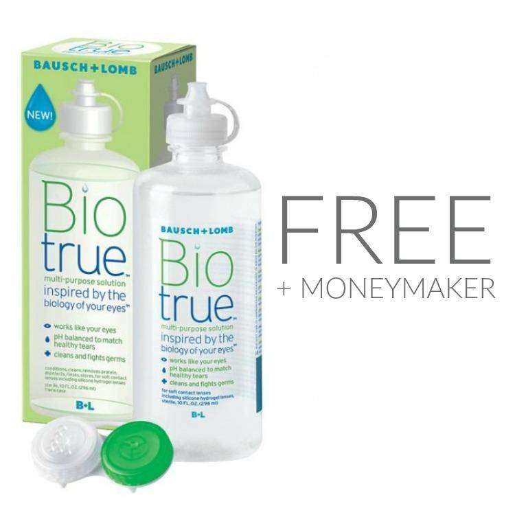 Biotrue Contact Solution Coupons FREE Moneymaker At Rite Aid 