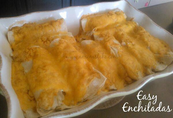 chicken enchiladas