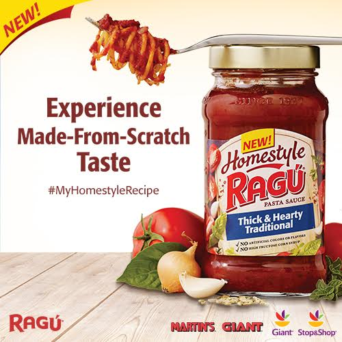 Ragu Homestyle Sauce