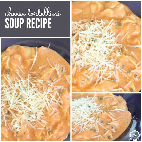 Cheese Tortellini Soup Recipe
