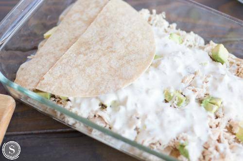 Chicken Avocado Bake Homemade