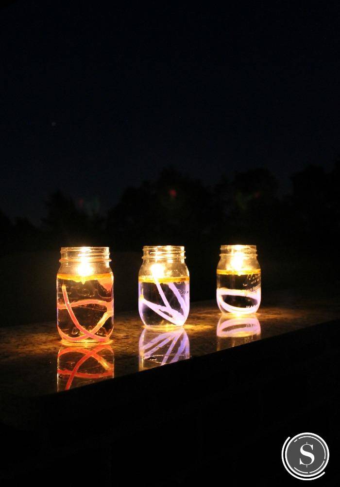 glow stick candles