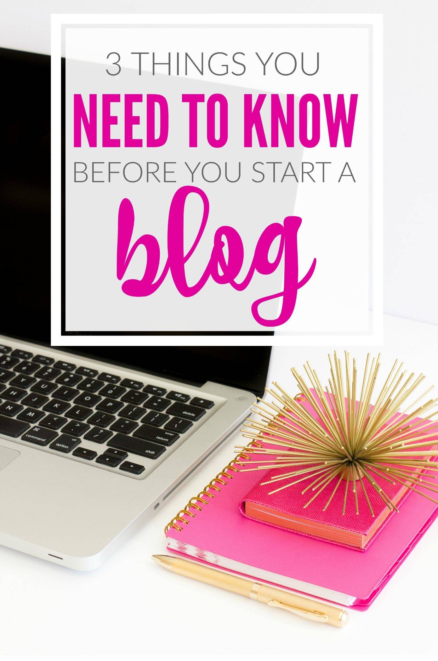 how to start a blog