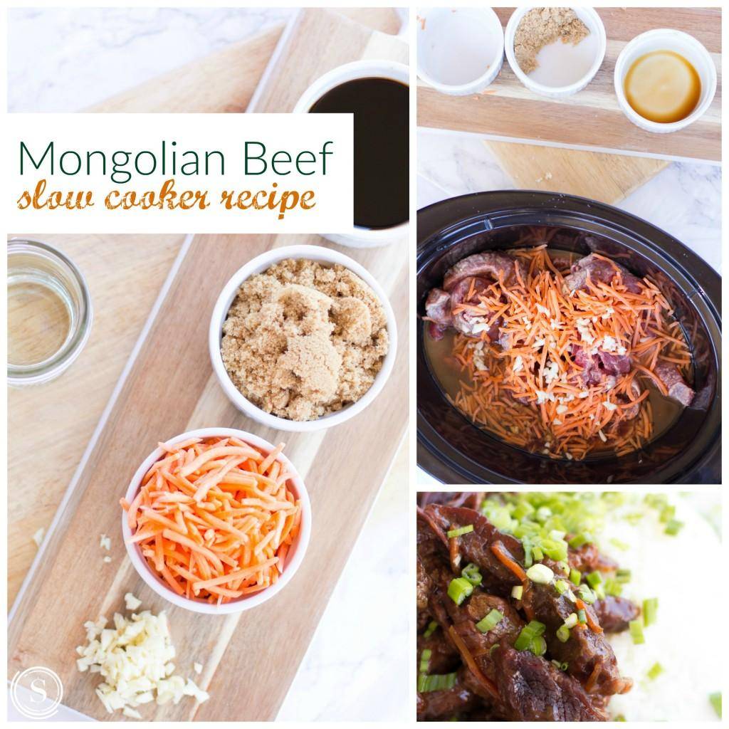 Mongolian Beef Slow Cooker Recipe! Easy Crockpot Dinner Idea for a Family Meal! This is one of my favorite meal plan recipes!
