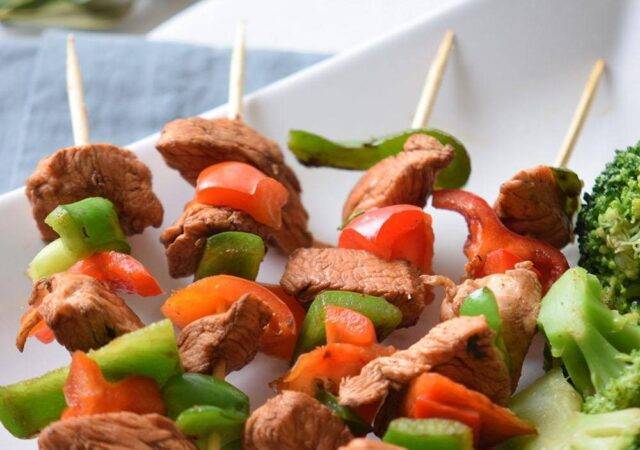 Caprese Chicken Kabobs