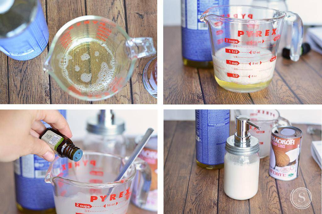 With only 3 ingredients, this DIY invigorating peppermint shampoo is an amazing wake-me-up addition to any morning routine!