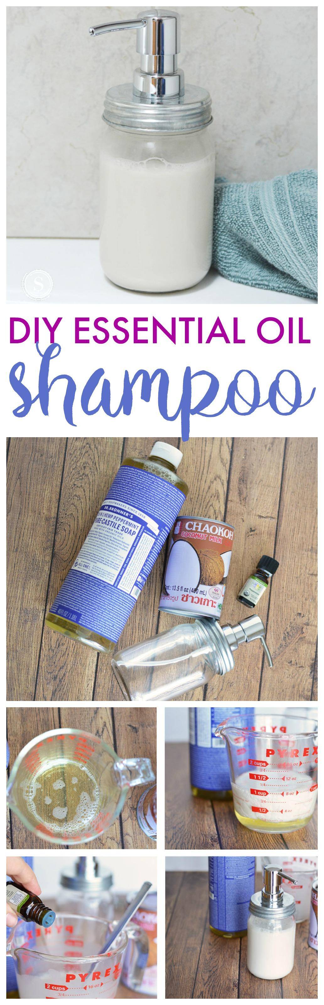 essential oil shampoo