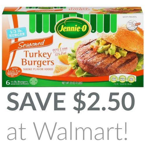 Jennie-O Seasoned Turkey Burgers - $0.58 per Burger at Walmart ...