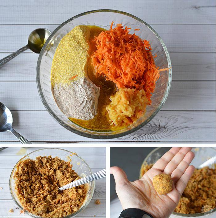 Sweet potatoes and apples are some of my favorite foods so it makes sense my dog loves them, too! When the kids and I make these dog treats, I roll them into balls and they "squish" them and place them onto the baking sheet. This causes for lots of laughs and giggles and funny sounds of squishing the dough. We always have fun making these. If you don't want to roll your treats into balls and squish them, you can always flatten them into a pan (use your fingers) and cut them with a pizza cutter or sharp knife before baking them. And depending on the thickness of your dough, you may have to put them in for a shorter or longer baking time. Check after 20 minutes to make sure they aren't burning. I'm certain your pooch will love these homemade dog treats as much as I do!