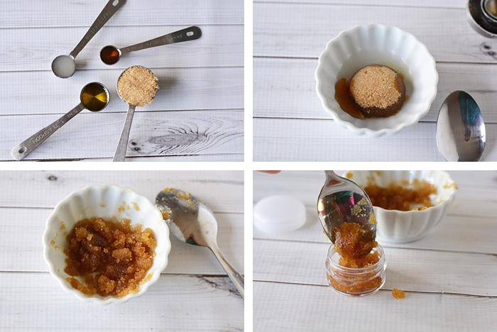 You'll see a difference in your skin when you use this homemade essential oil lip scrub recipe! 