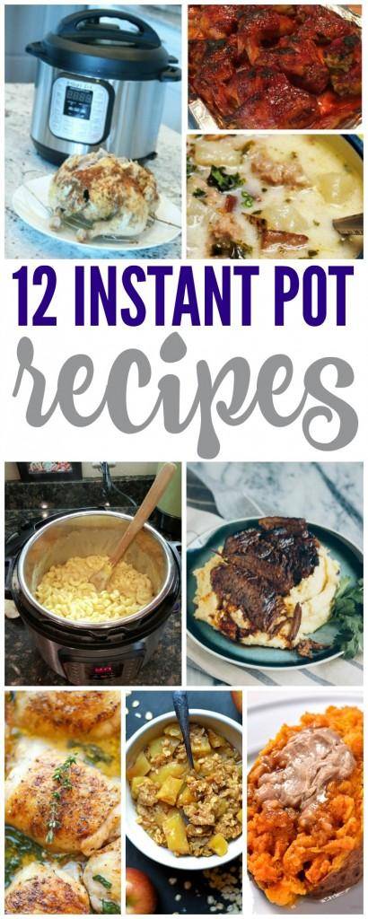 Z Instant Pot Recipes Pinterest