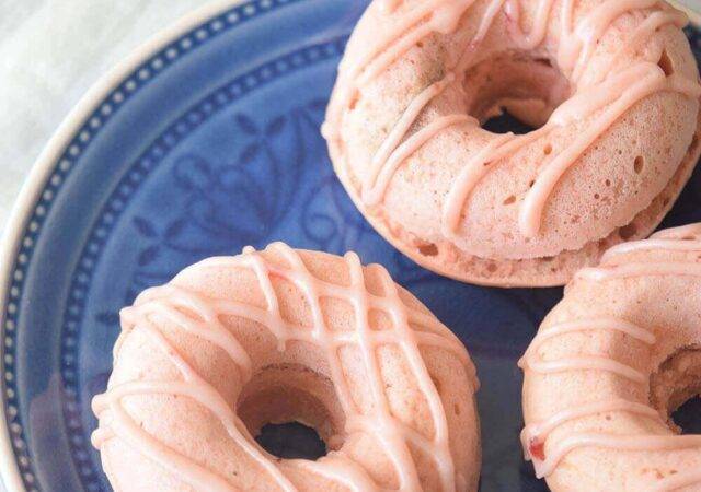 Strawberry Buttermilk Donuts