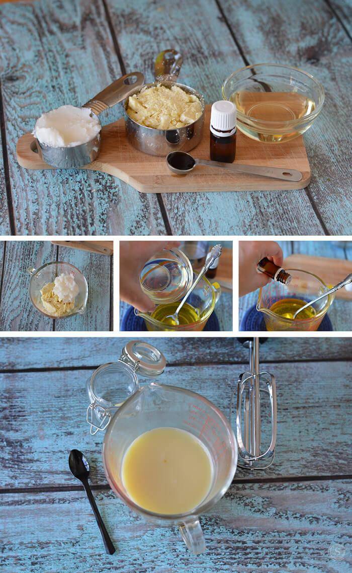 With the cooler temperatures settling in, my skin is already starting to take a hit. It's amazing how quickly the dry skin appears. This homemade coconut oil body butter will make your skin happy again!