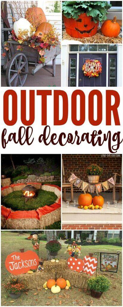 Z Outdoor Fall Decoration Pinterest